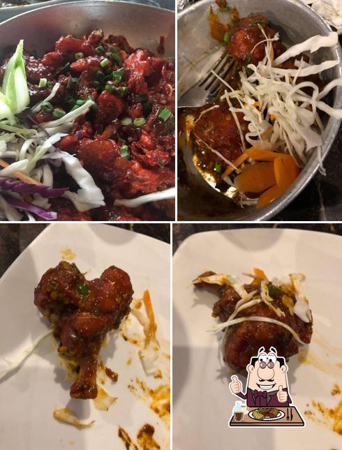 Pick meat dishes from the menu