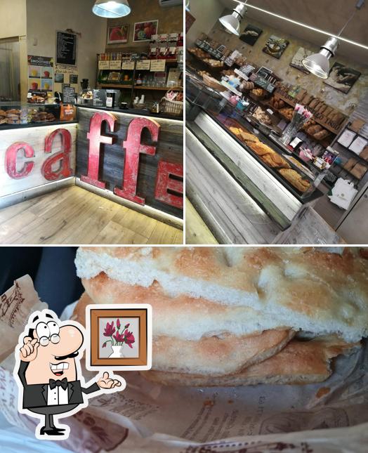 Chicchi Caffetteria Focacceria si caratterizza per la interni e cibo