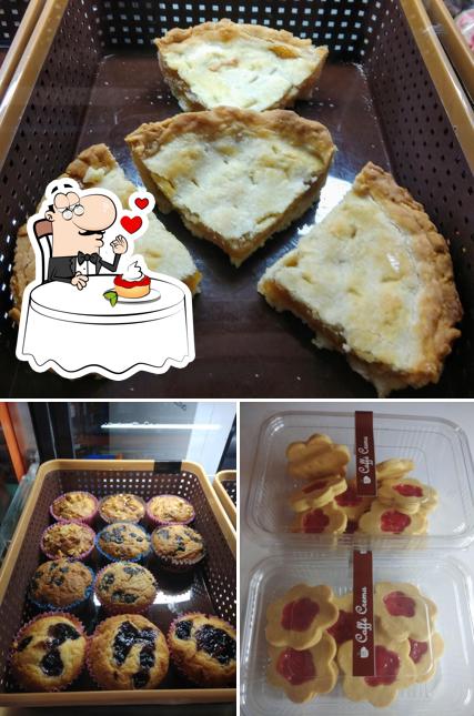 Caffè Crema provides a selection of desserts