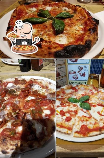 Ordina tra le svariate varianti di pizza