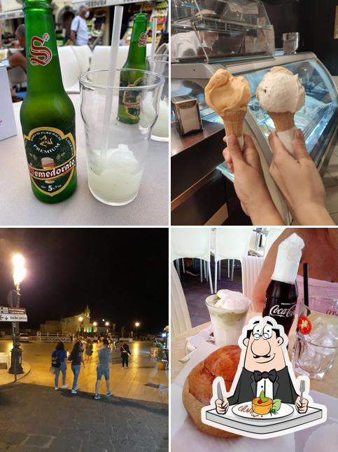 Platti al Avant Garde cafè Gelateria