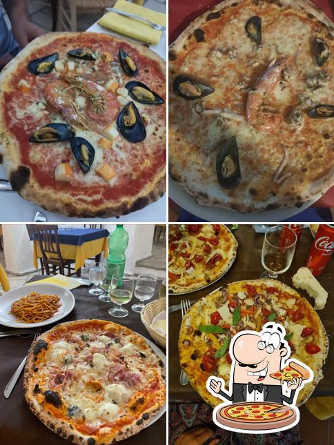 A Ristorante I Nanetti, puoi ordinare una bella pizza