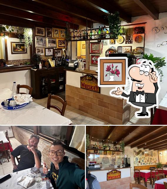 Questa è la foto che raffigura la interni e bevanda di Il Borghetto