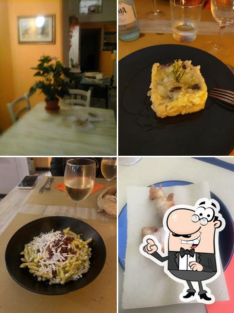 Dai un'occhiata agli interni di Osteria 17 Bix