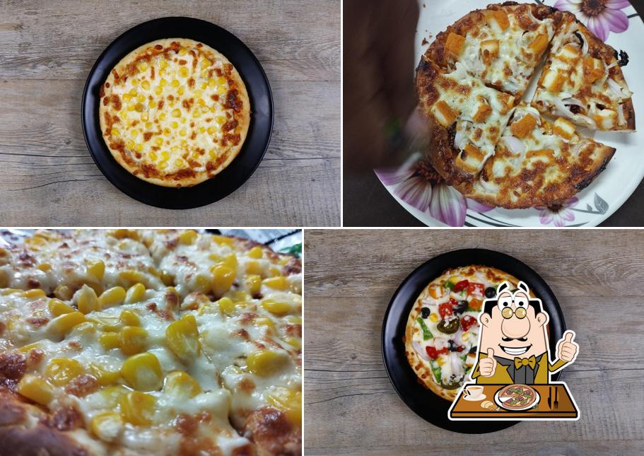 At Pizza King, you can enjoy pizza