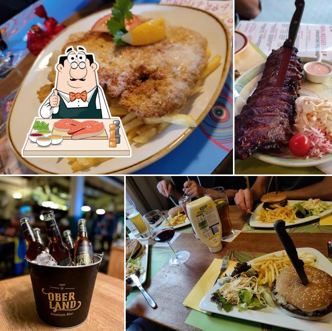 Fish and chips al Brasserie 17-Happy Inn Lodge