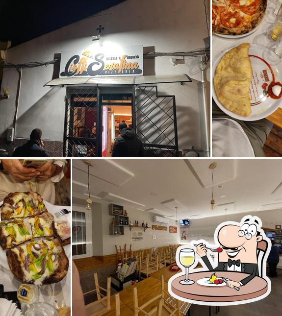 Cibo al Pizzeria Serafina
