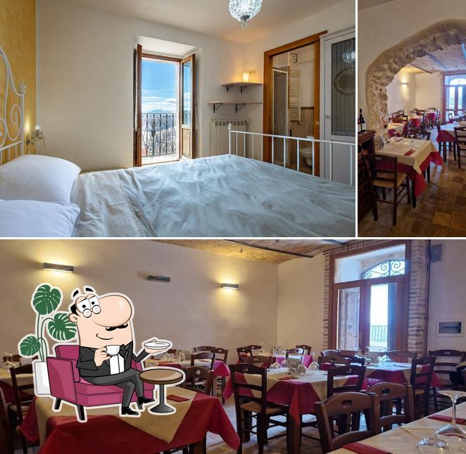Gli interni di Cuore Nero Food and Relax