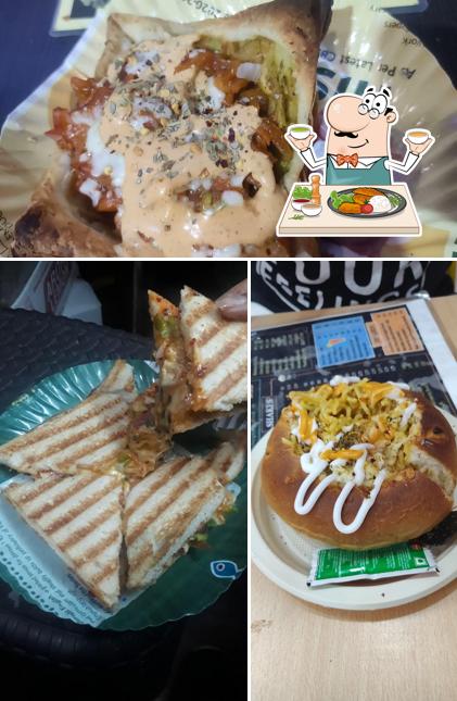 Food at De Paris Cafe