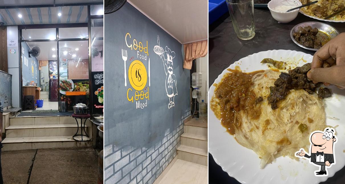 Take a seat at one of the tables at Magic leaf Kunnamkulam