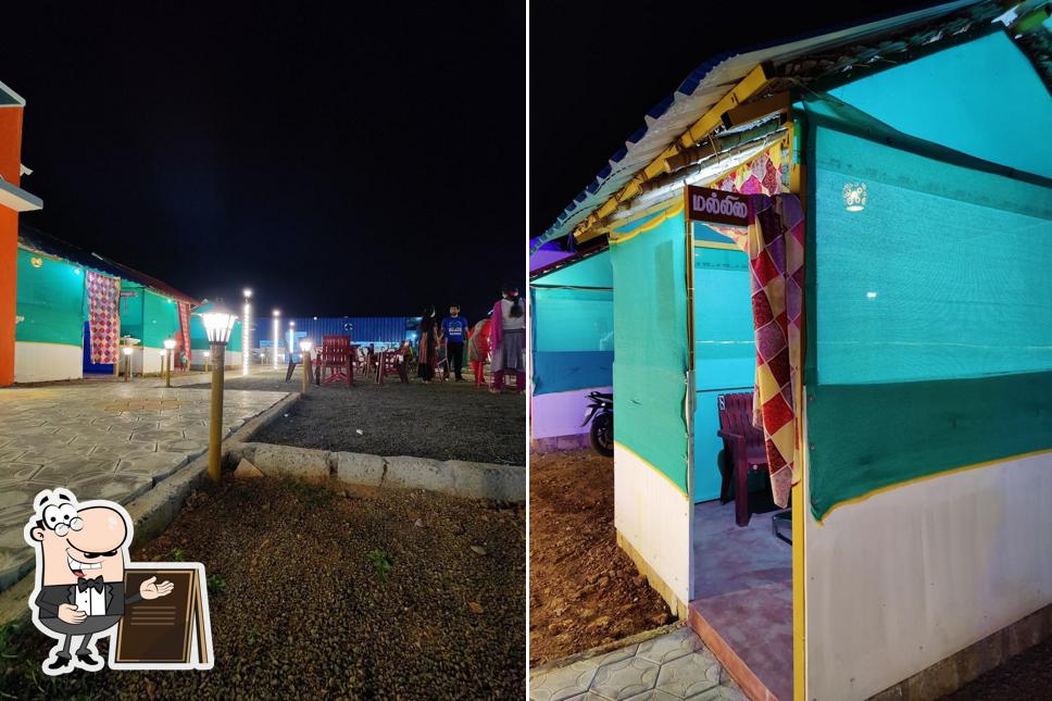 Check out how Malar Punjabi Dhaba looks outside