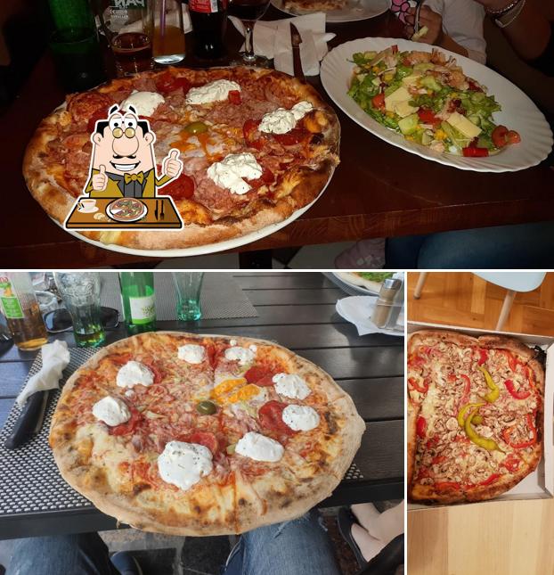 A Pizzeria Toni, puoi ordinare una bella pizza