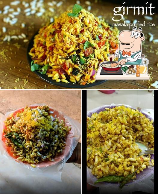 Fried rice at Rc:Hiremath"s Hubli Masali Churumari