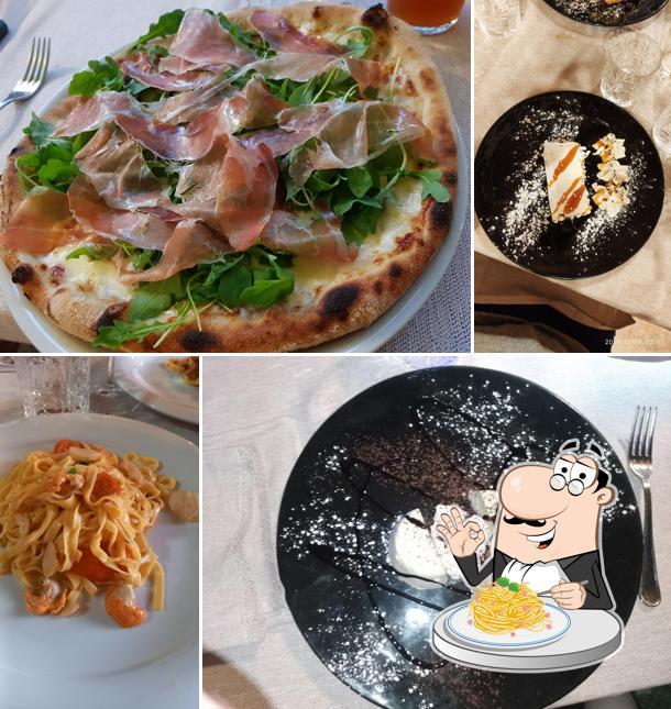 Spaghetti alla carbonara al Gaia da Camino - CHIUSO