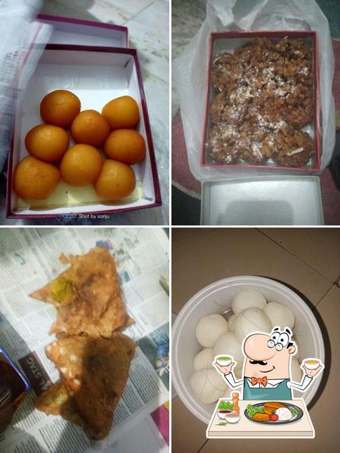 Food at Shri Kanji Sweets