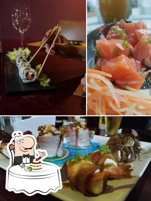 Temaki Express Seaway provê uma variedade de pratos doces