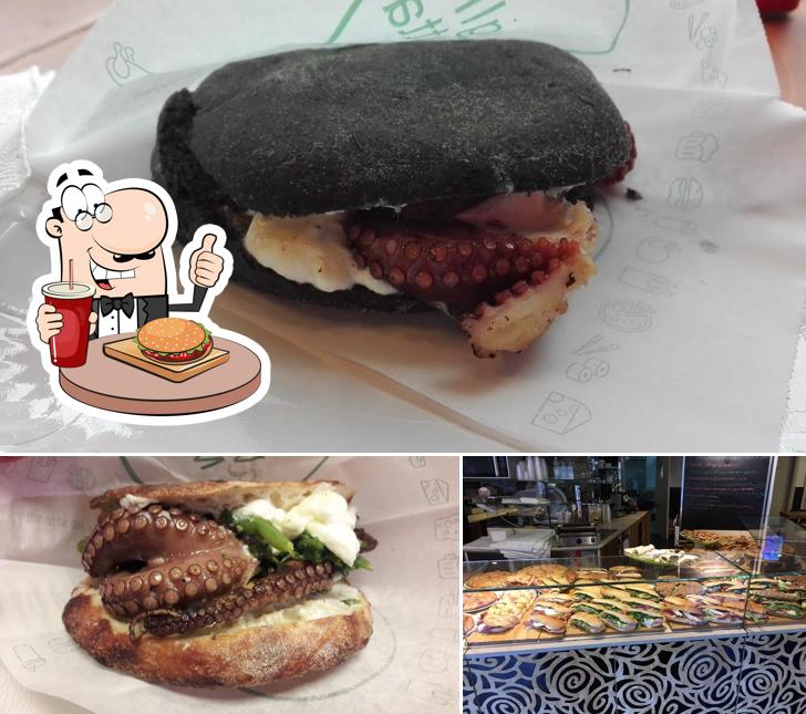 Prova un hamburger a La Voglia Matta