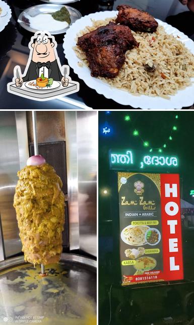 Food at Zam Zam Fastfood