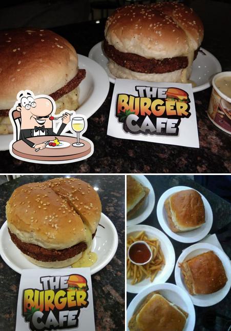 Hamburger at The Burger Cafe