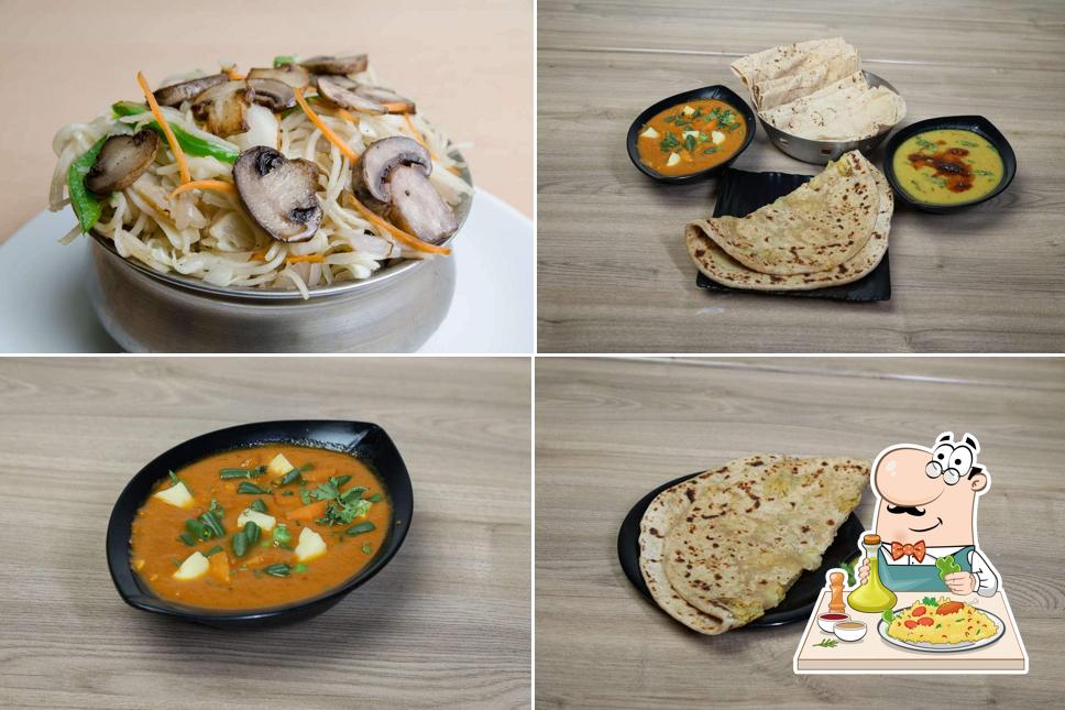 Food at The Delhi Dhaba-Veg