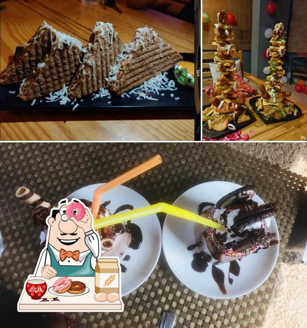 Enjoy one of the sweet dishes