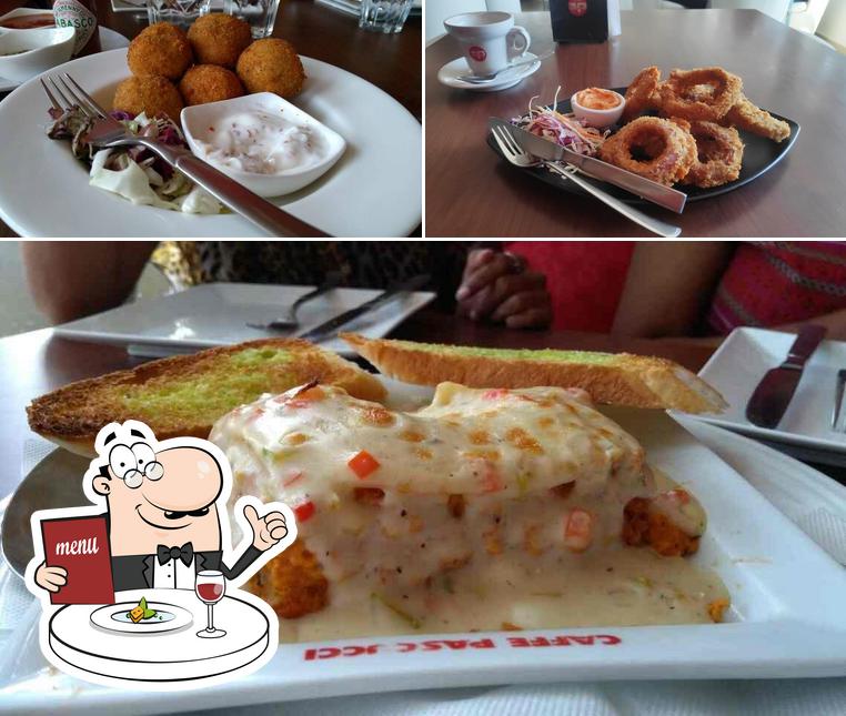 Food at Caffe Pascucci