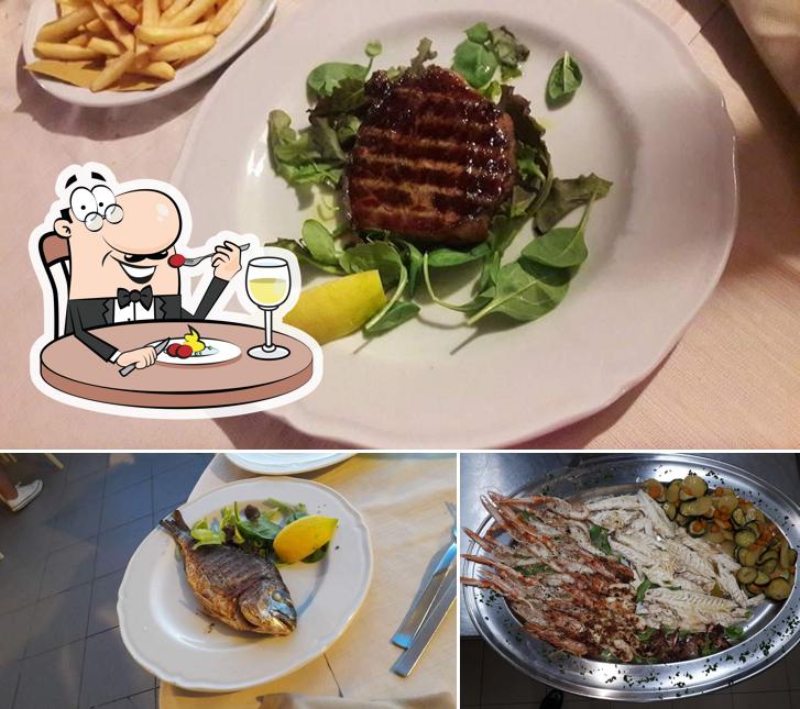 Platti al Hotel Ristorante Il Gabbiano