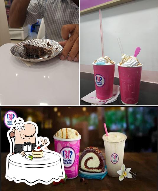 Baskin Robbins- Colva serves a number of sweet dishes