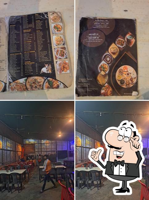Among different things one can find interior and food at Brijvasi