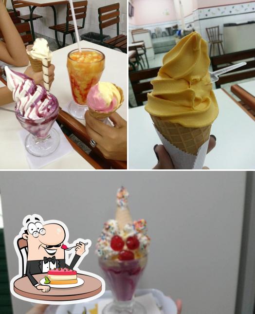 Venha experimentar as opções doces
