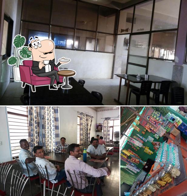 The interior of HOTEL CHETAK AND FAMILY RESTAURANT