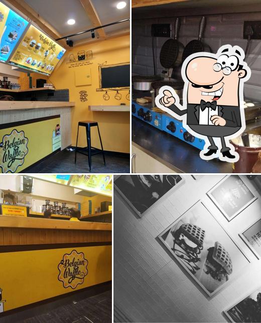 Check out how The Belgian Waffle Co looks inside