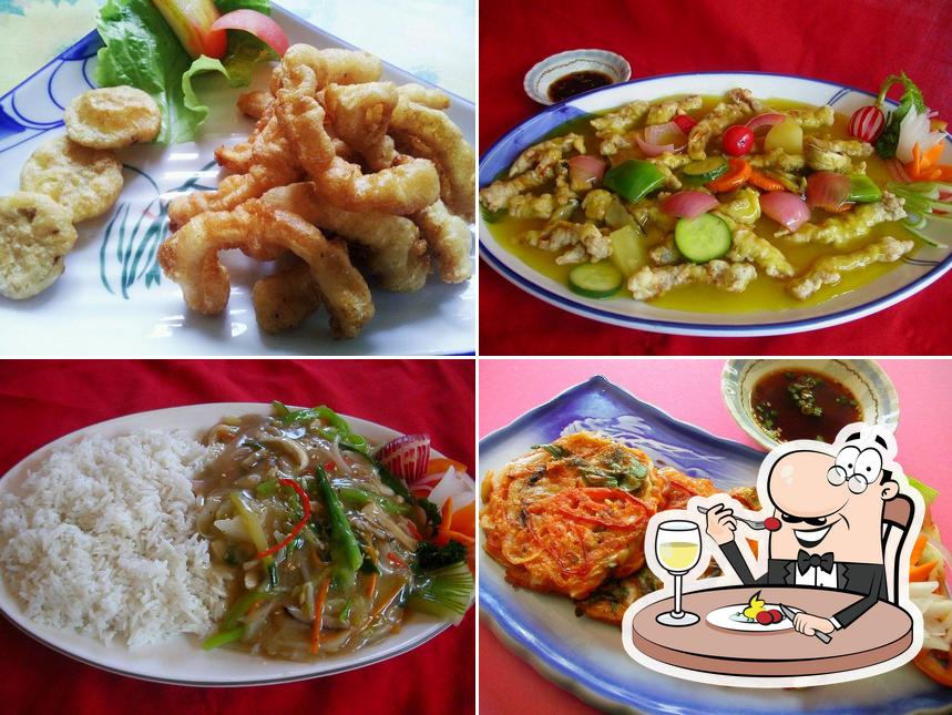 Food at Haekumgang Korean and Chinese Restaurant
