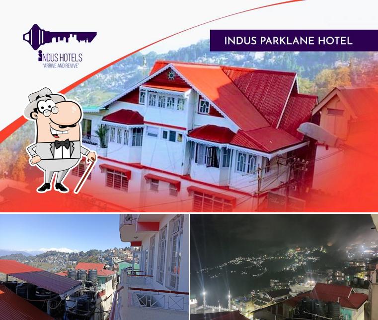 Check out the outside part of INDUS PARKLANE - 3 STAR HOTEL IN DARJEELING