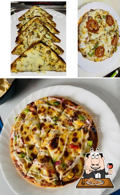 Get pizza at J’s & K’s Restaurant And Party Place