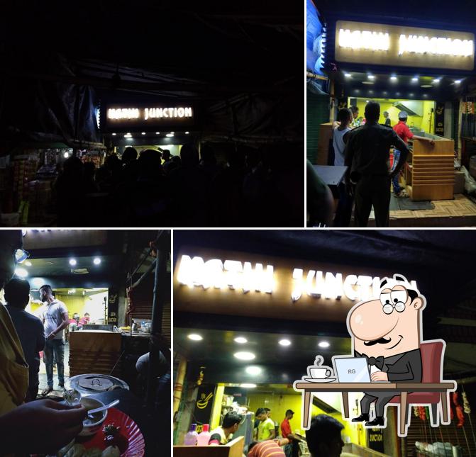 The interior of Kathi Junction Pakshala