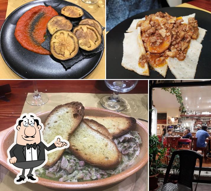 Gli interni di Osteria da Gaz