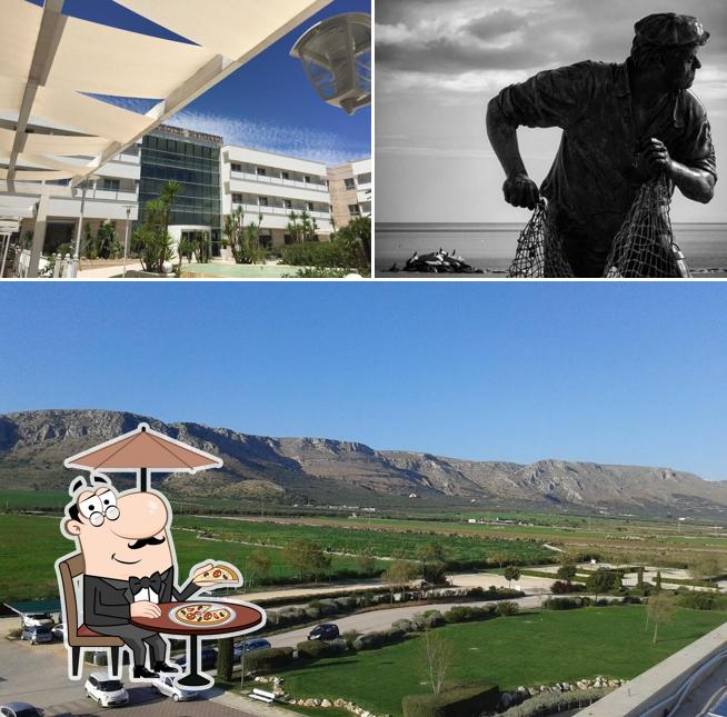 Puoi goderti l'aria fresca dal dehors di Regiohotel Manfredi