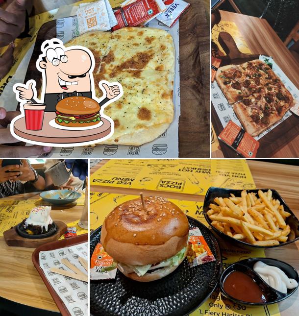 Hamburger at BOCS Pizza Thoothukudi