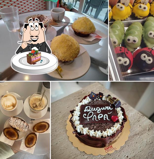 Torta al cioccolato al Bar Caffè Crystall