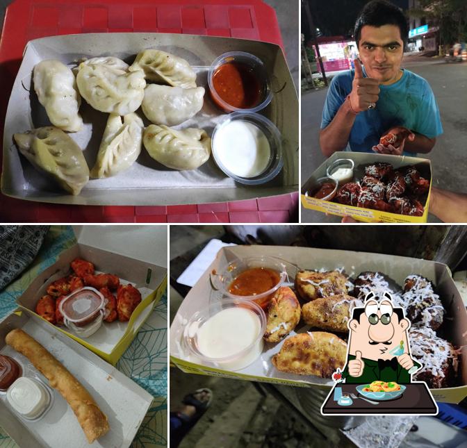 Food at Chaska Momo's
