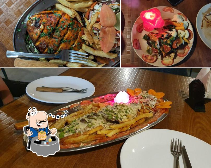 Food at Driftwood Goa