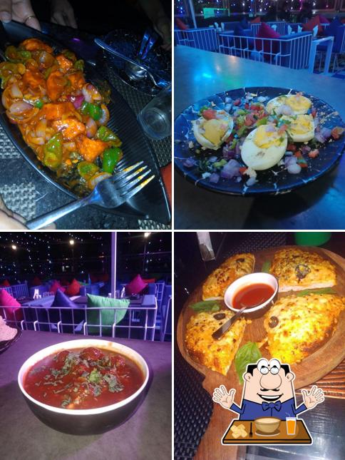Food at Elite kitchen lounge bar Rooftop bar in Jaipur