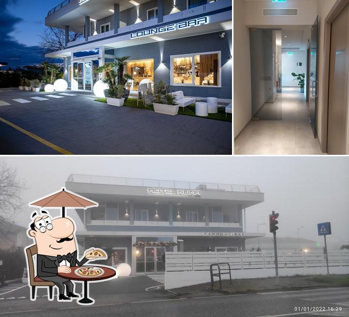 Gli esterni di Hotel Kuma & Lounge Bar