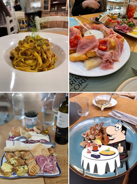 Piatto di formaggi al La Prima Corte Café Bistrot