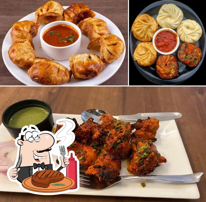 Order meat dishes at Momos & more Bhopal