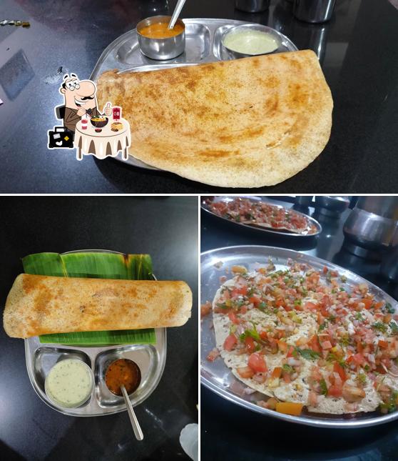 Food at Ravi Kamath Restaurant