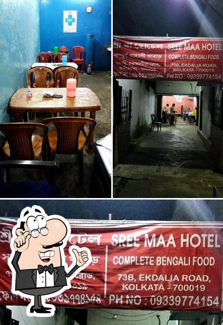 Check out the image depicting interior and exterior at Sree Ma Hotel