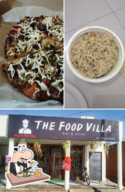 The picture of The Food Villa Behror’s food and exterior