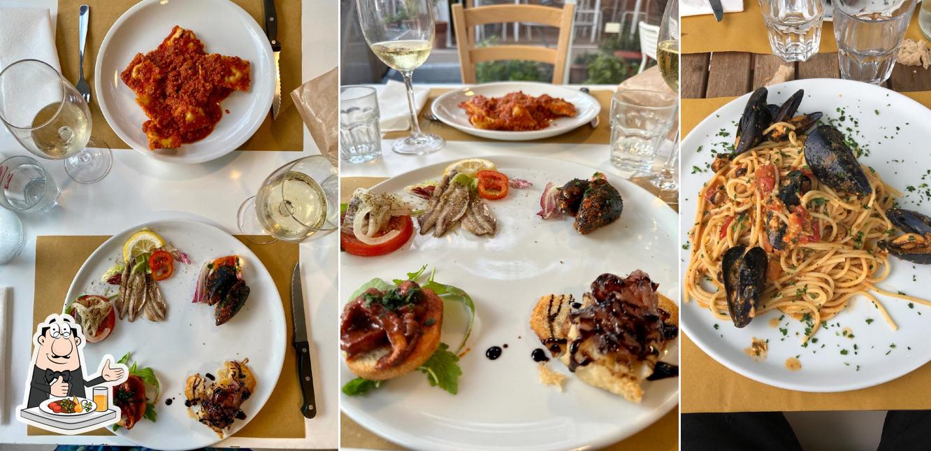 Platti al Trattoria Dell Aviatore